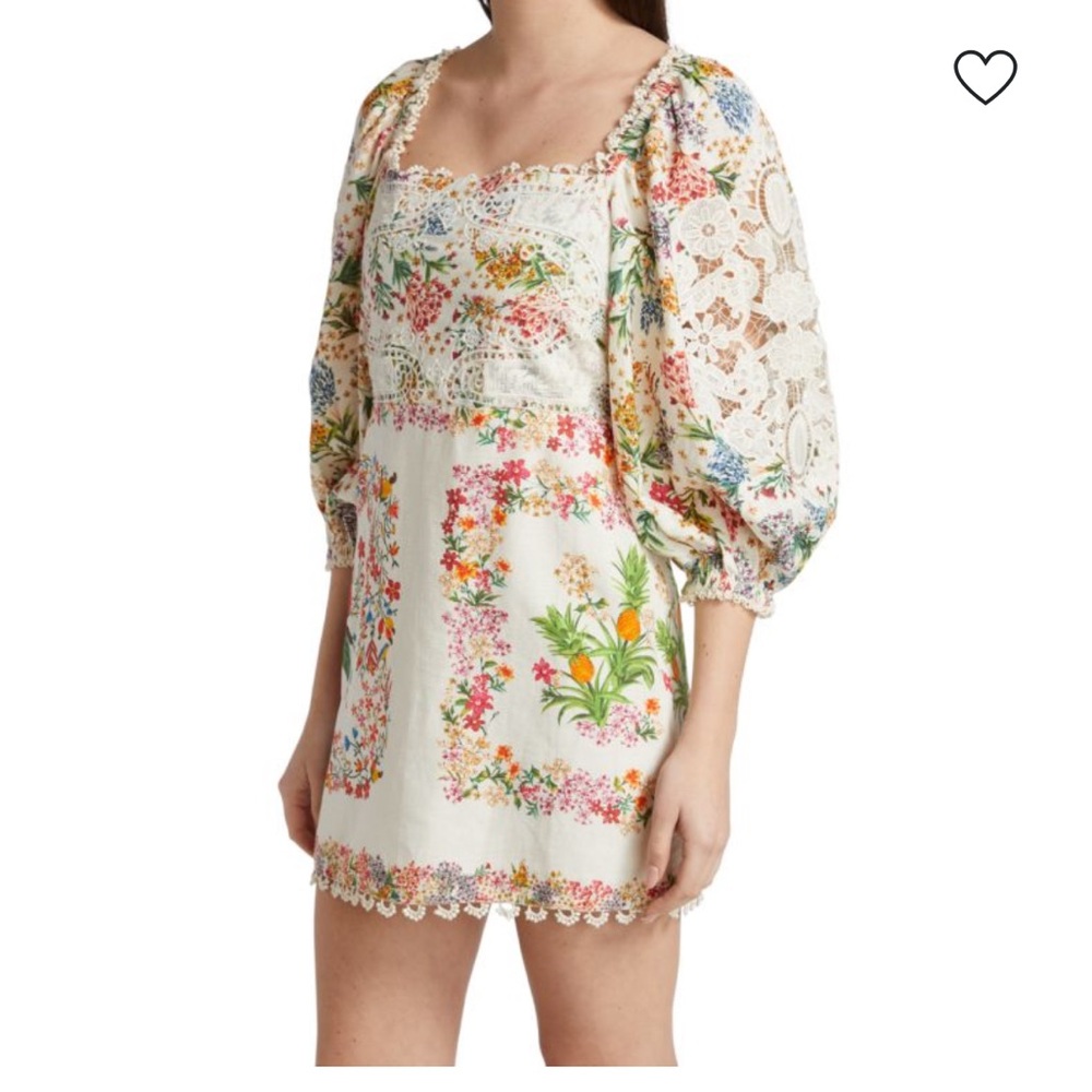 FARM Rio Multicolor Floral Mini Dress - Picture 3 of 16